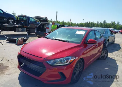 2017 Hyundai Elantra Se из США, поврежденный, VIN 5NPD84LF1HH121331